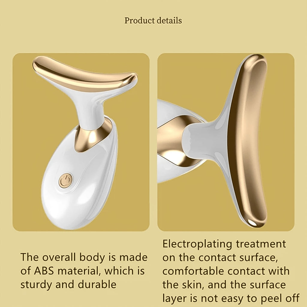 Contour massager ergonomic shape shown from the side