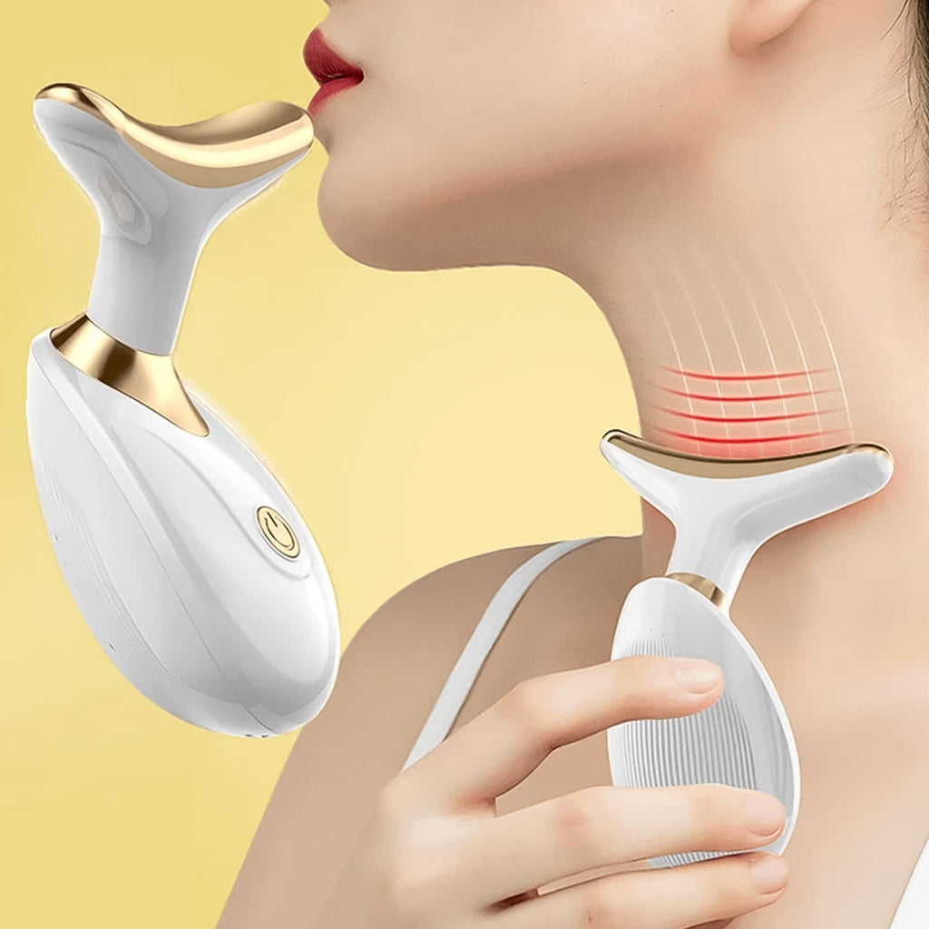 Contour massager heated contact surface detail