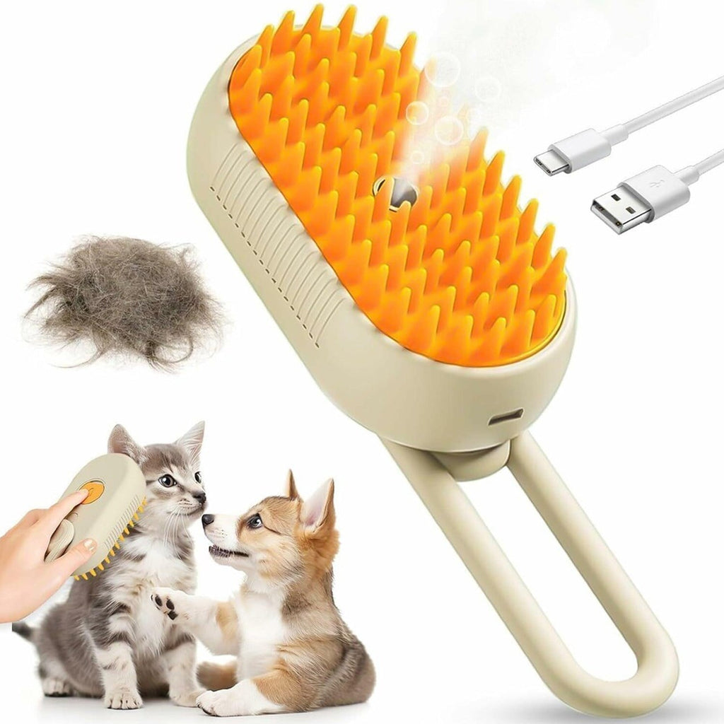 Soothe steam brush 180 degree rotating handle