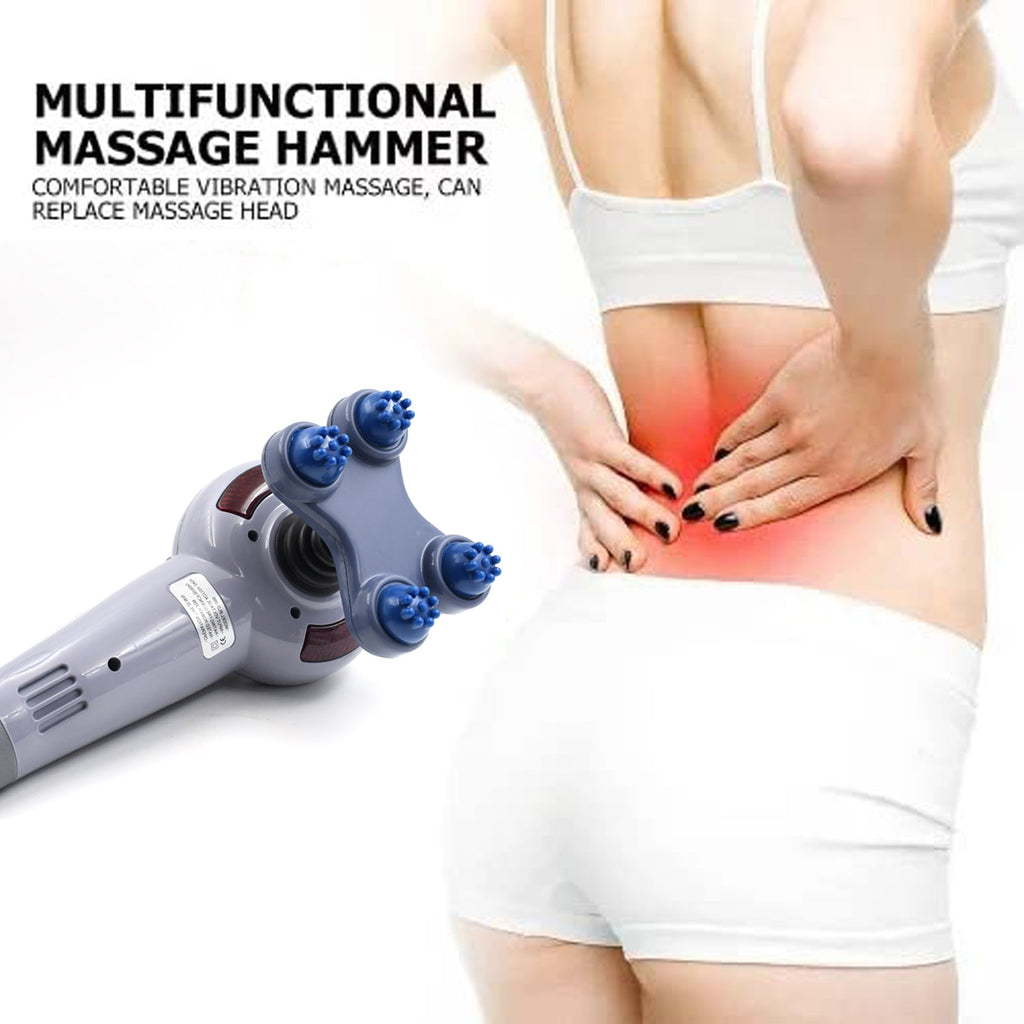 Reach massager handle and speed control detail
