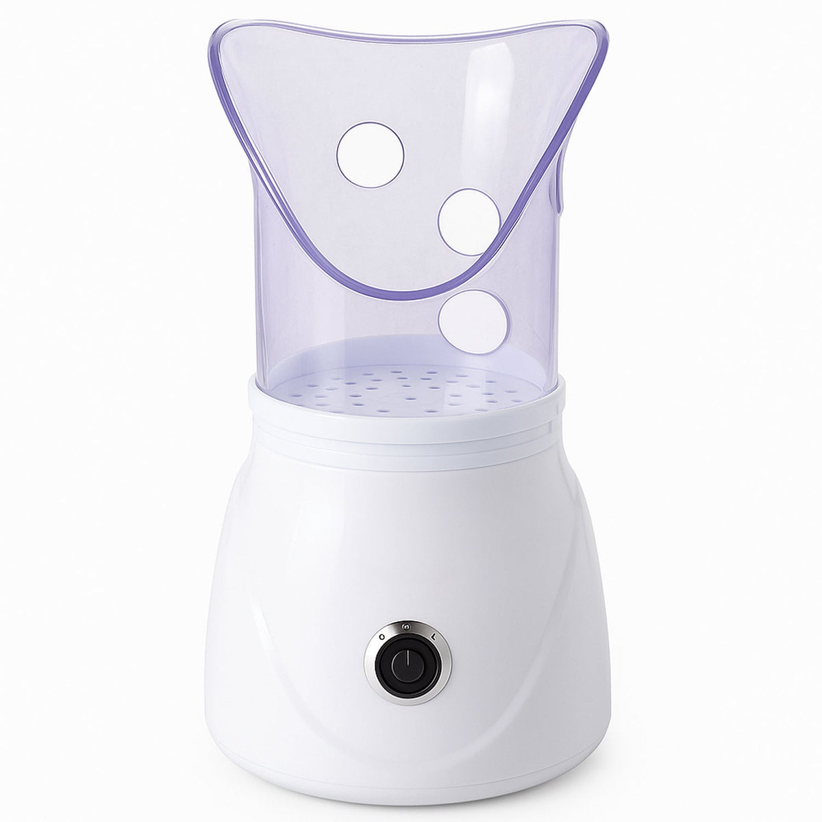 Mist facial steamer ergonomic steam mask