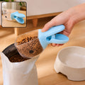 Nuvara Scoop 2-in-1 pet food scoop with integrated bag clip