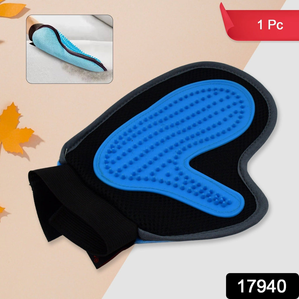 Palm Pro grooming glove deshedding tips detail